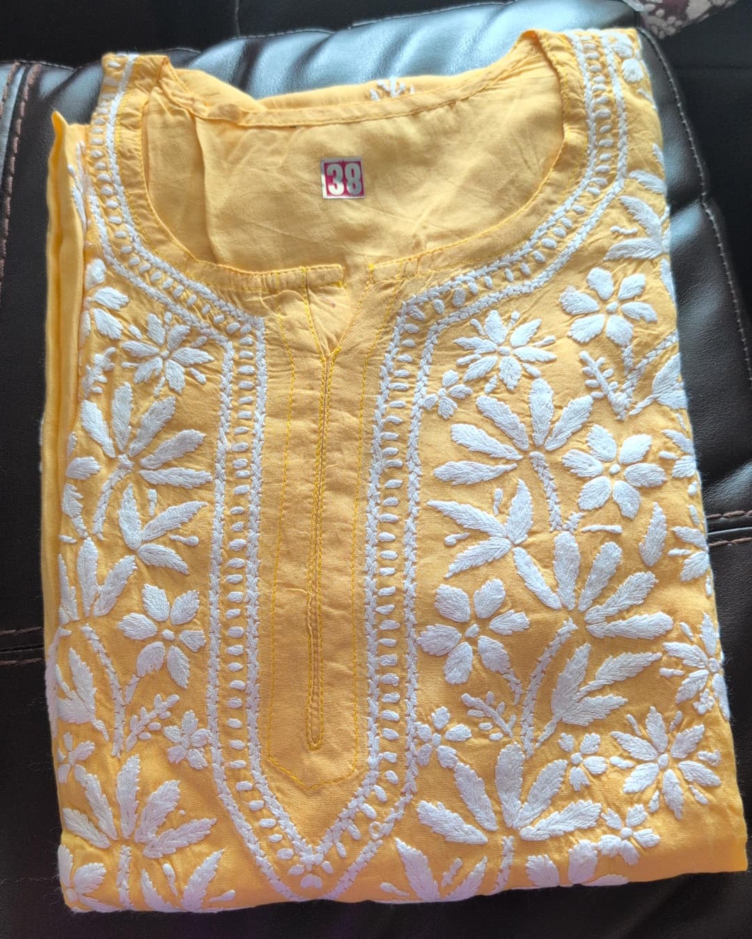 Modal Chikankari Long Kurtis in Vibrant Colors