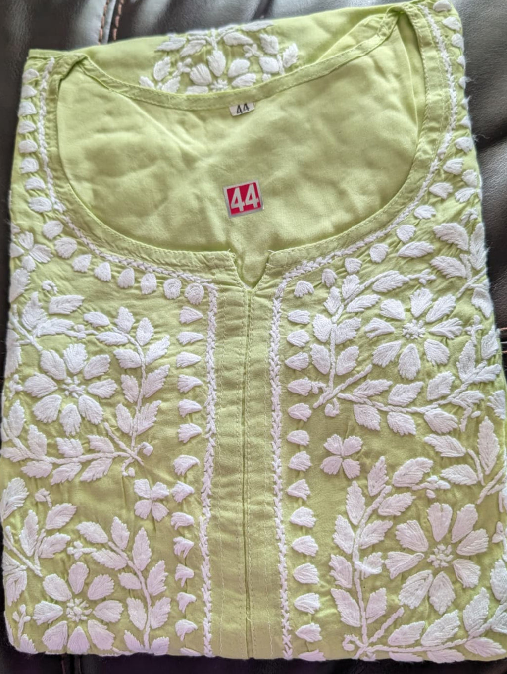 Modal Chikankari Long Kurtis in Vibrant Colors