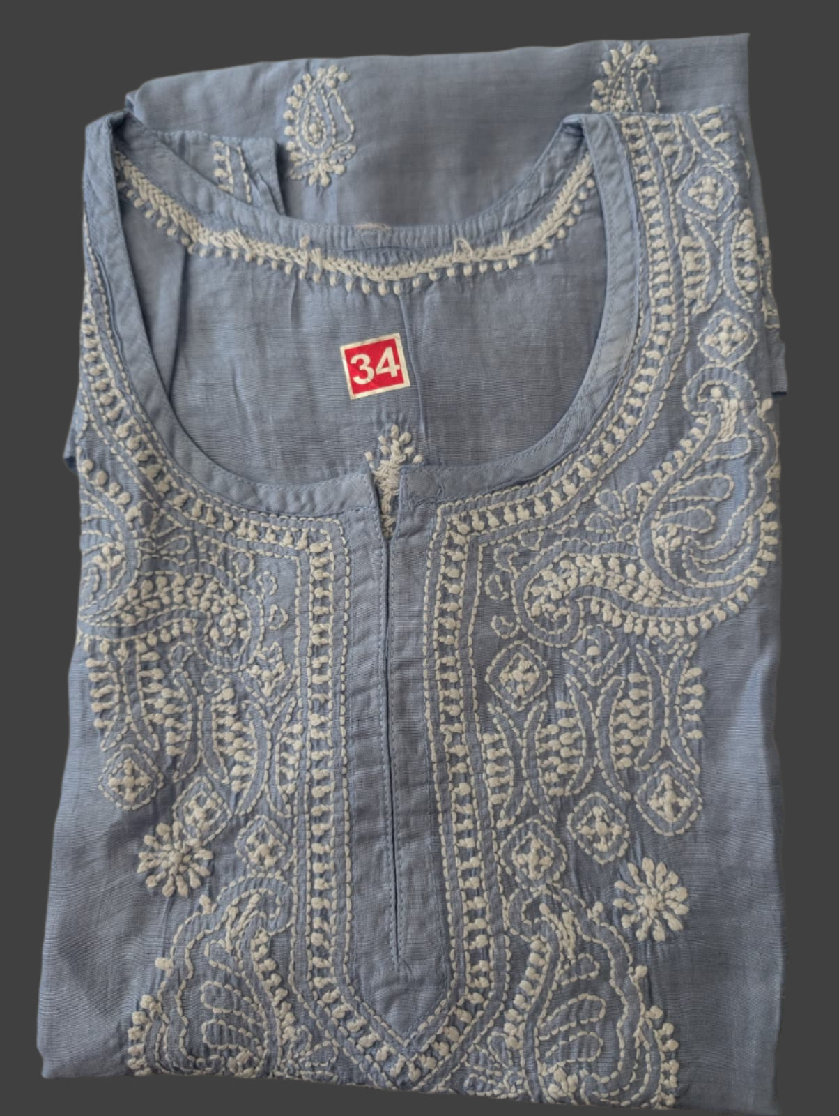 Sleeveless Chanderi Short kurti