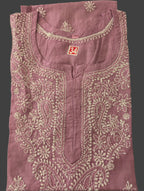 Sleeveless Chanderi Short Top XXS