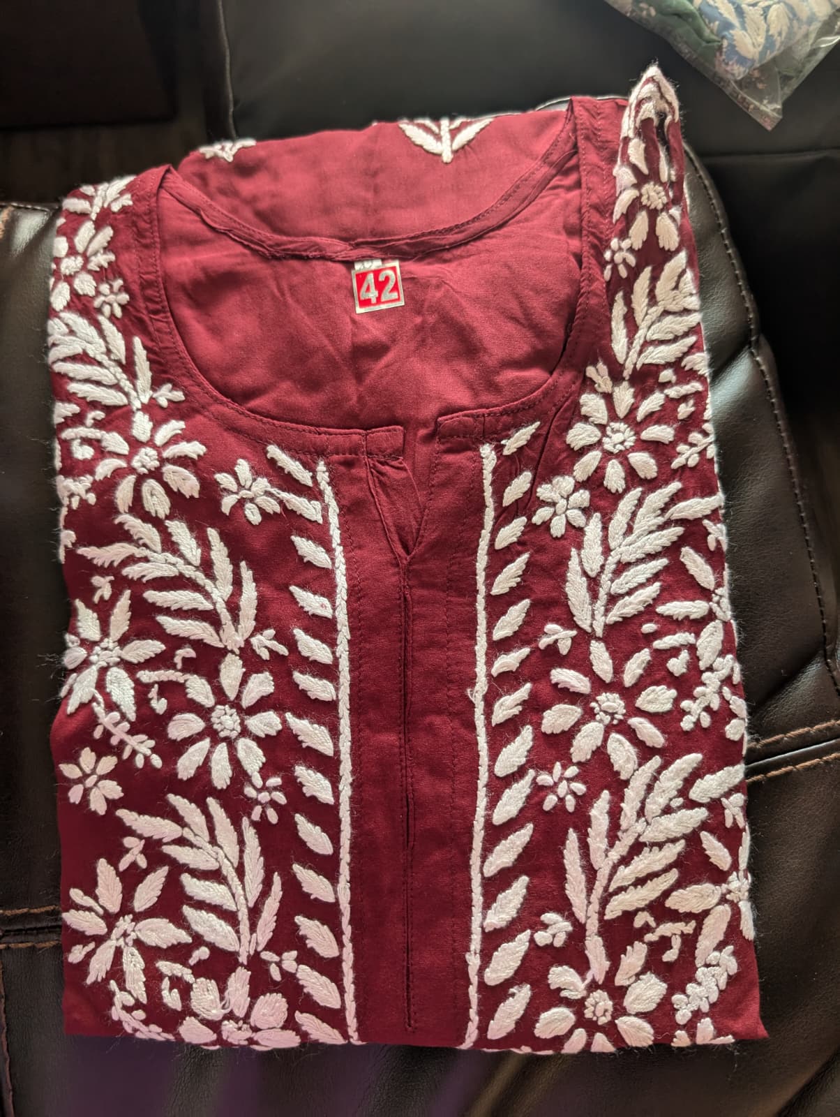 Modal Chikankari Long Kurtis in Vibrant Colors