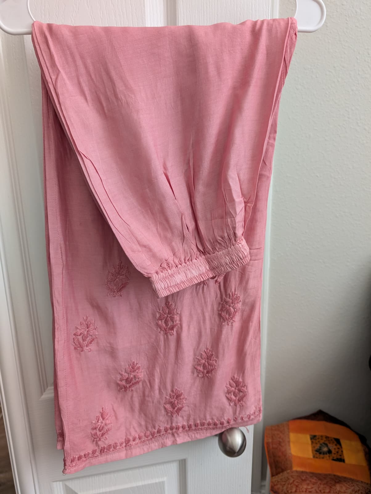Muslin kurti with Palazzo( SOLD )