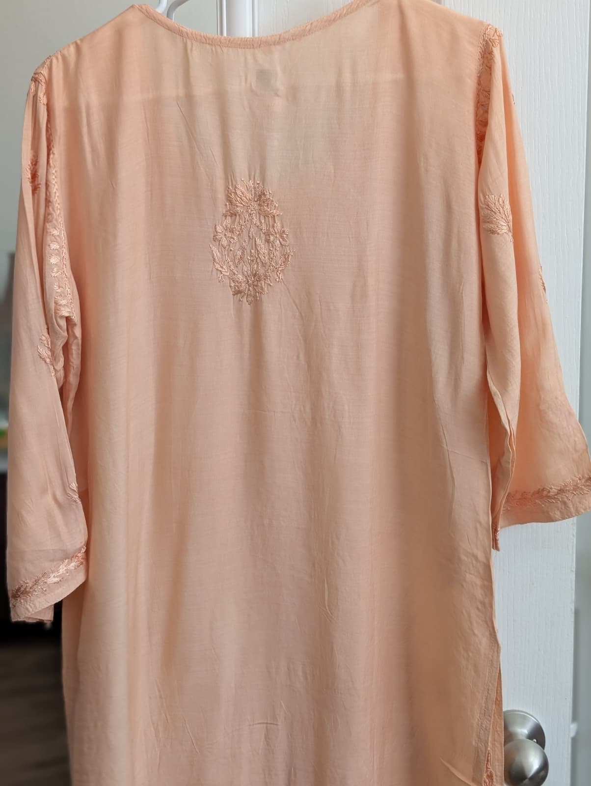 Muslin kurti with shameez