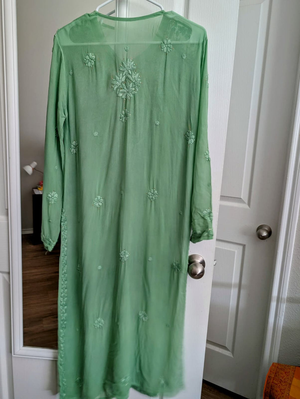 Viscose Beautiful Chikankari kurti with Shameez