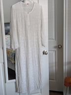 Viscose Chikankari Kurti with Palazzo