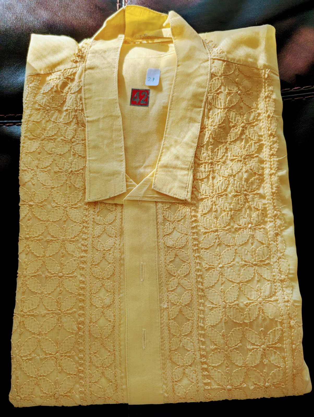 Cotton Gents Chikankari Kurta