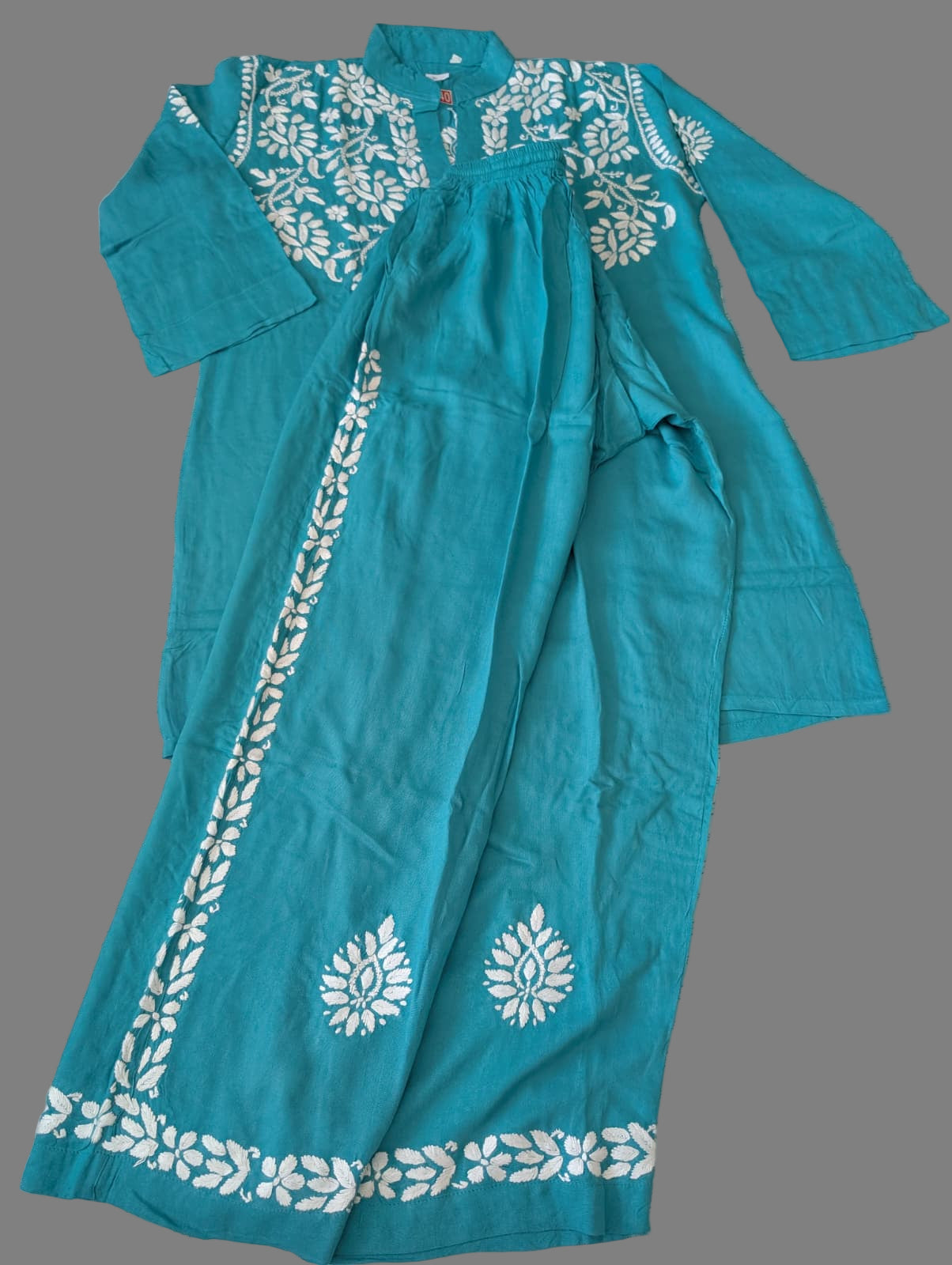 Rayon kurti with Palazzo ( SOLD )