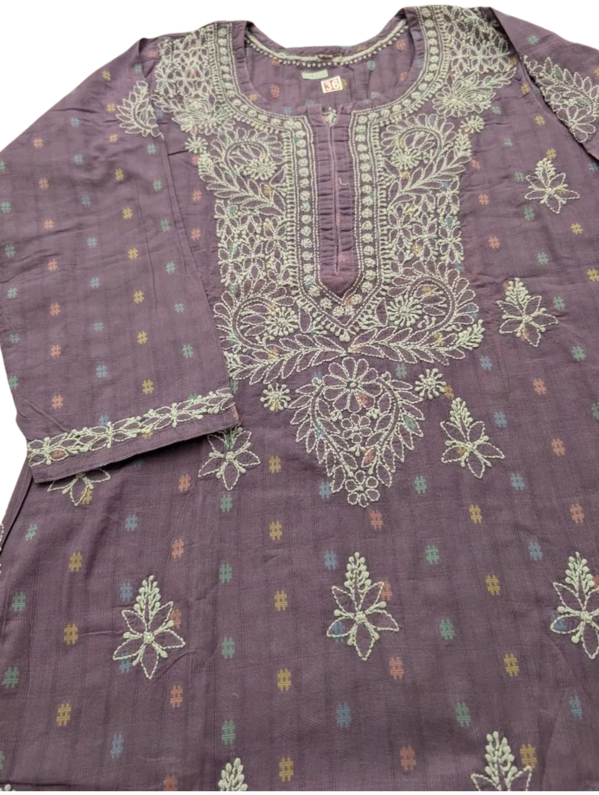 Cotton Butti Chikakari Kurta