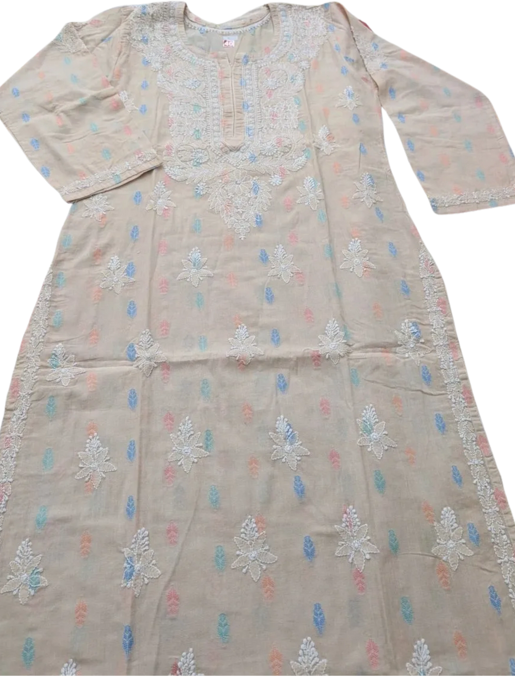 Cotton Butti Chikakari Kurta