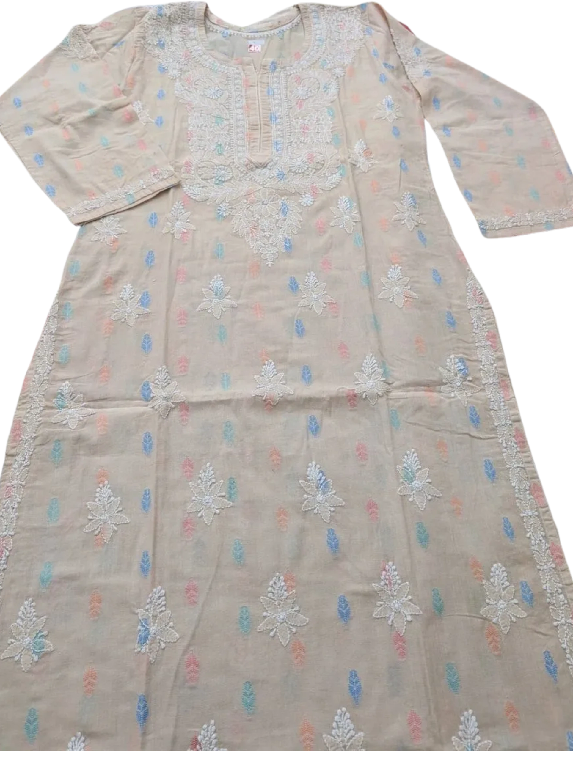Cotton Butti Chikakari Kurta