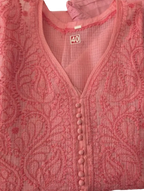 Kota Cotton Chikankari kurta with Shameez