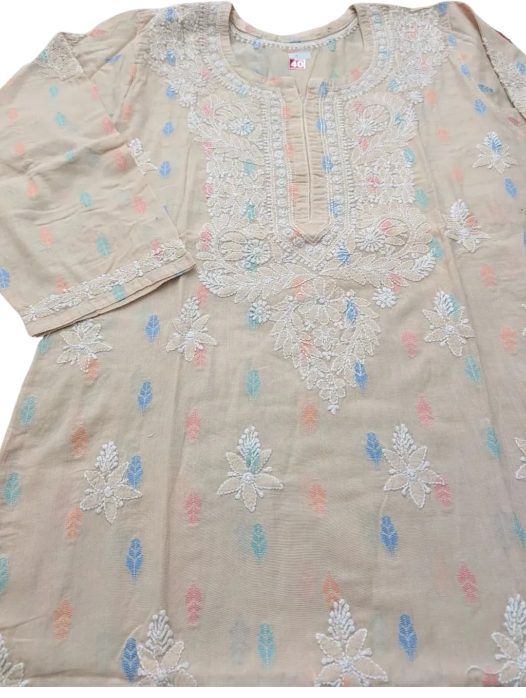 Cotton Butti Chikakari Kurta