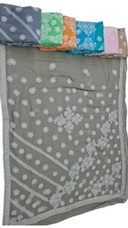 Chikankari butti sarees (Pre-order)