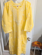Cotton Kashmiri Gala Kurti