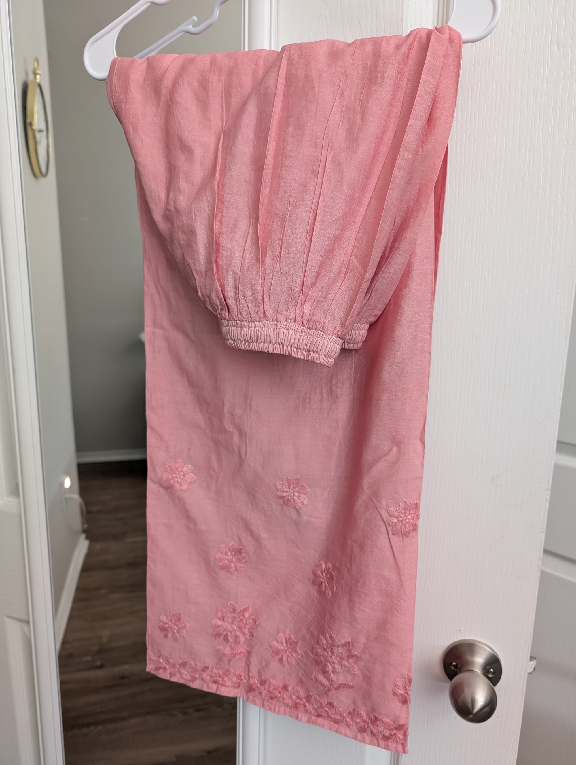 Chikankari Chanderi Set