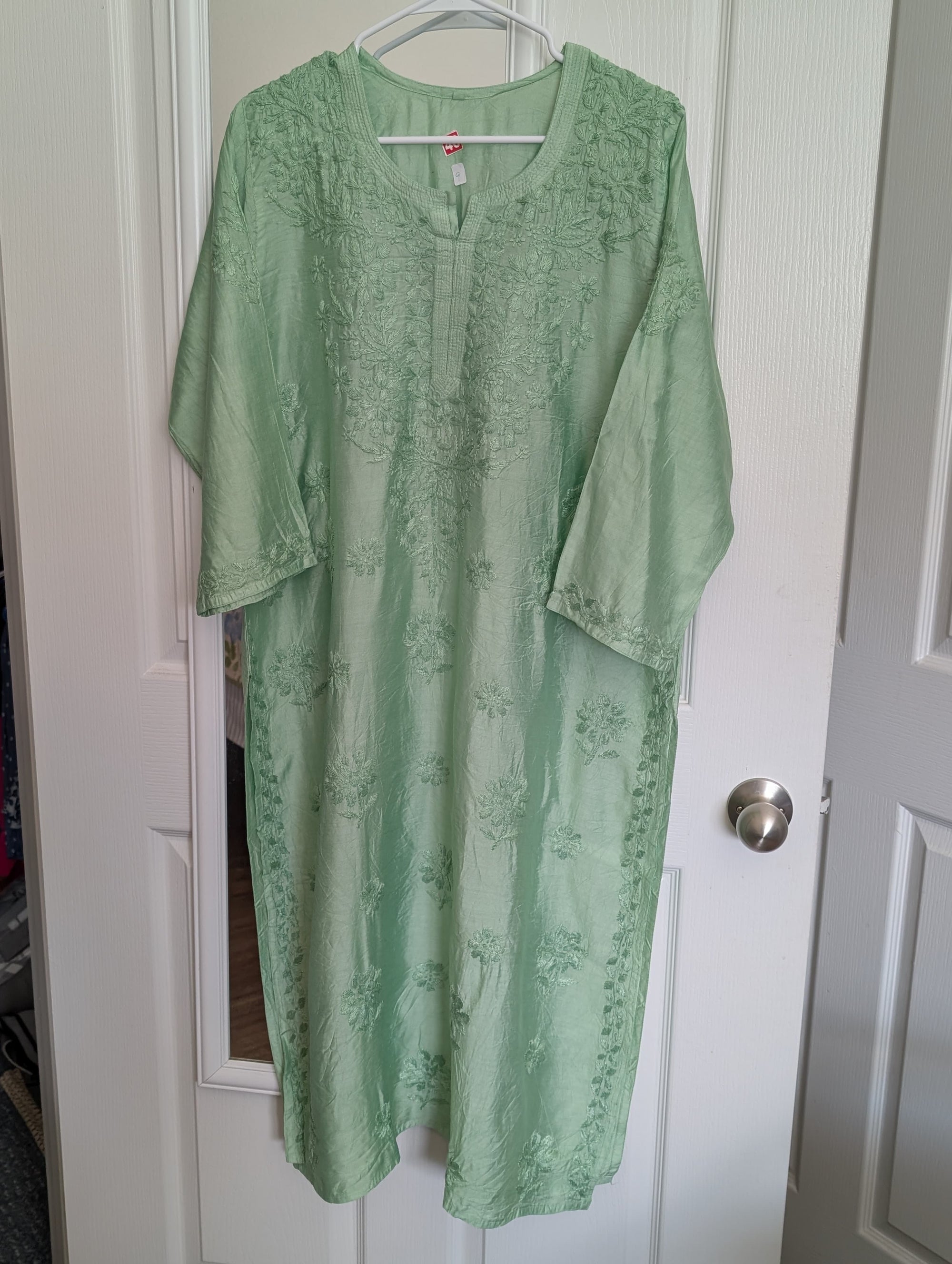 Chikankari Chanderi Set