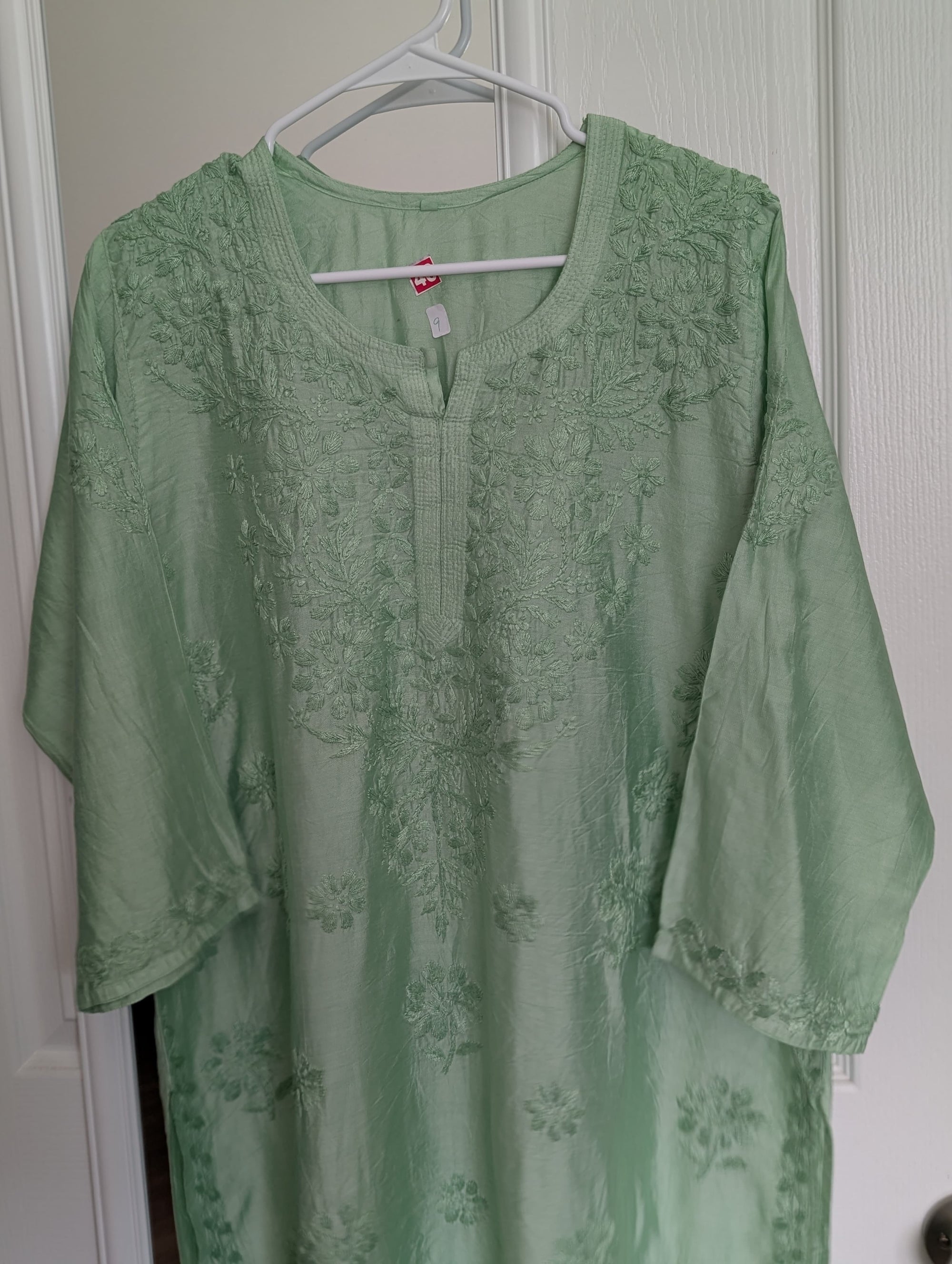 Chikankari Chanderi Set